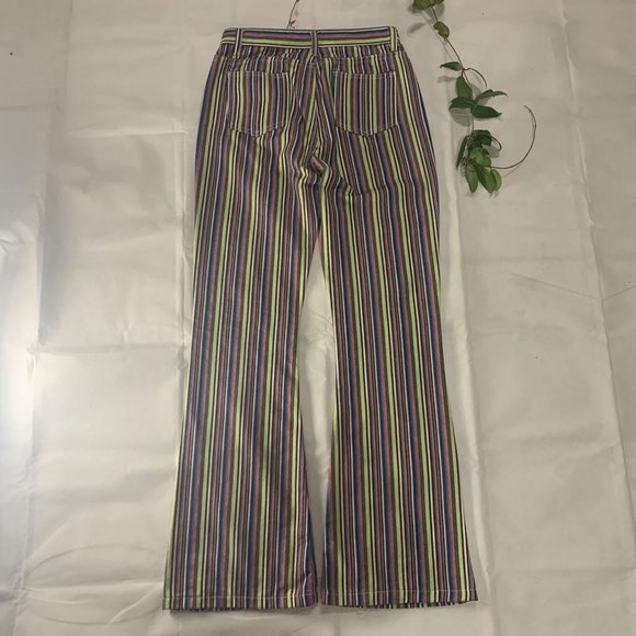 🌀 Multi-color Wide Legged Pants - Picture 4 of 9